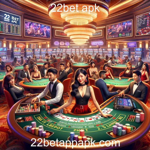 Descubra a Emoção do Casino Ao Vivo no 22bet apk